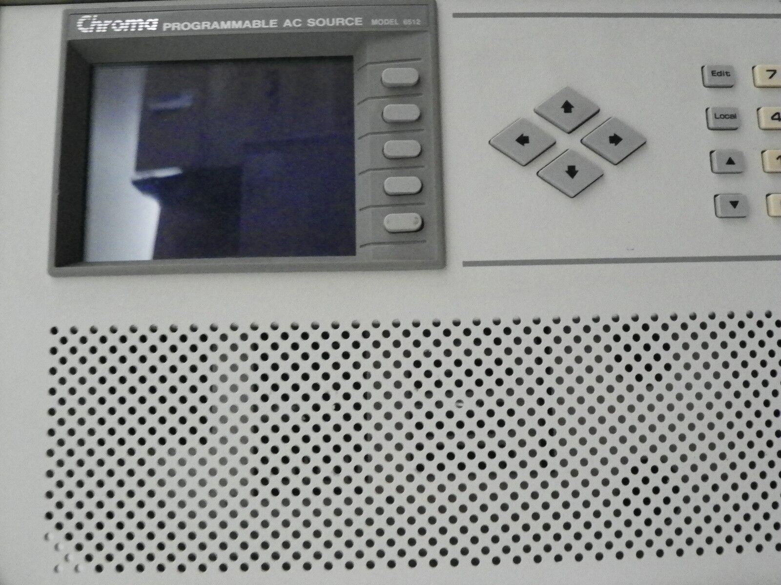 Chroma 6512 1200VA with GPIB, 1 Phase AC Power Source, 30 day warranty Chroma 6512 1200VA with GPIB, 1 Phase AC Power Source, 30 day warranty